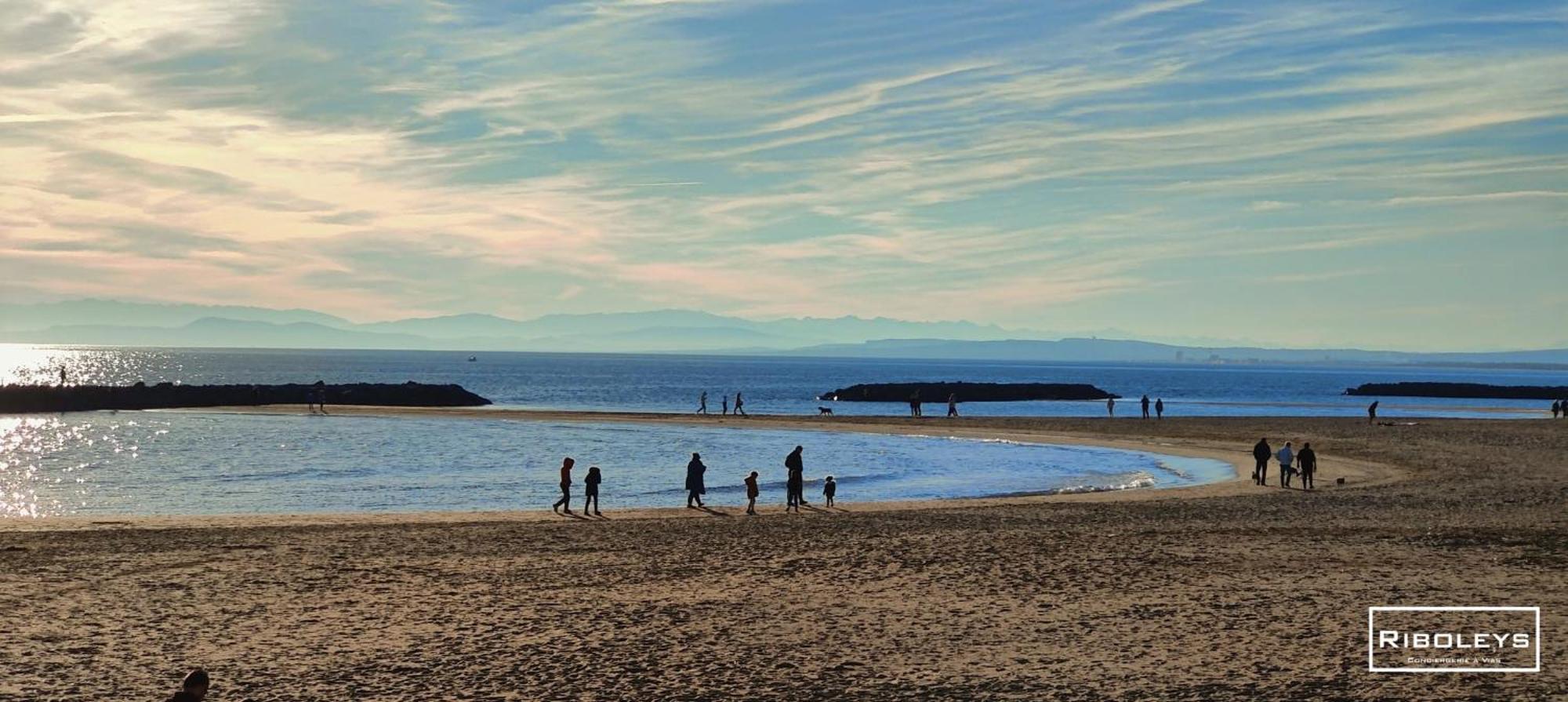 Vias-plage - Maison en résidence à 600m de la mer Eksteriør bilde